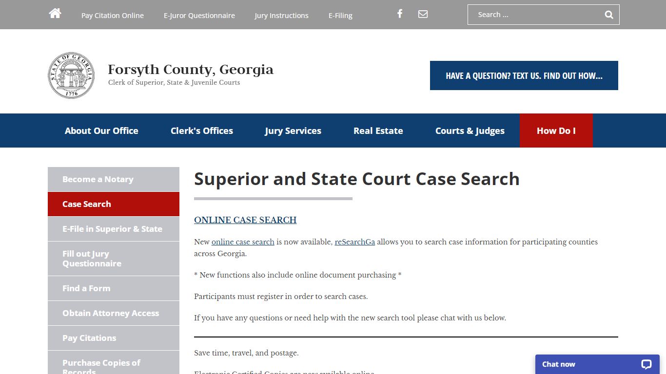 Case Search